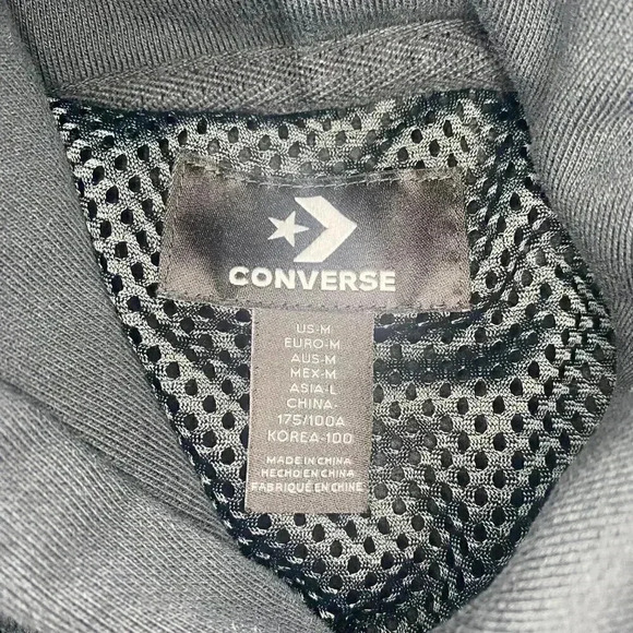 Mens Converse "A New Legacy x Space Jam" Black Hoodie - M - Picture 9 of 9